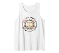 Softbol Cristiano Softbol Mamá Salmo Verso de la Biblia Camiseta sin Mangas