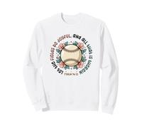 Softbol Cristiano Softbol Mamá Salmo Verso de la Biblia Sudadera