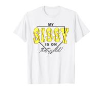Softbol Mi Sissy Está En Ese Campo, Divertida Hermana De Softbol Camiseta