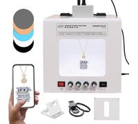 Softbox para Fotografía De Joyería con Plataforma Giratoria De 360°
