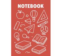 Softcover notebook with lines for taking notes. Popular for high school.: Size 8.27" x 11.69" 120 Page. Easy to carry, not too big or thick.