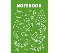 Softcover notebook with lines for taking notes. Popular for high school.: Size 8.27" x 11.69" 120 Page. Easy to carry, not too big or thick.