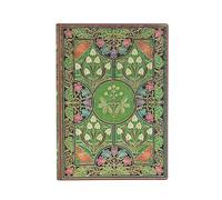 Paperblanks Cuaderno tapa blanda Blühende Poesie Midi Rayado