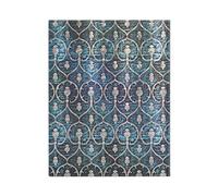 Softcover Notizbuch Samtblau Ultra Unliniert: Flexi softcover, 100 gsm, ribbon marker, memento pouch, book edge printing (Blue Velvet)