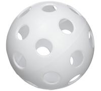 Softee Equipment 0011141 Pelota Hockey con Agujeros, Unisex, Blanco, S