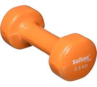 Mancuernas softee vinilo 2,5 kg naranja 2.5 KG