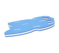 Softee Equipment Tabla DE Natacion Grande con Ventanas Tiburon - Grande 47 X 28 X 3CM - Color Azul Y Blanco