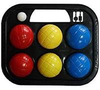 Softee 0009763 Juego 6 Bolas Petanca, Multicolor, S