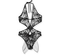 Softline Colección erótica, Sexy Body Silvia, 100 por ciento Fabricado en la UE, Negro, S-L, 1 pieza