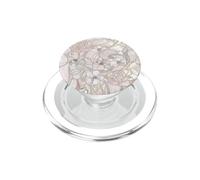SoftRose Pink Rose Floral Pastel Elegant Romantic Delicate PopSockets PopGrip para MagSafe
