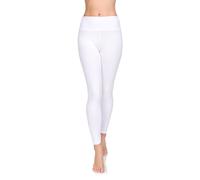 SOFTSAIL Leggings 95% algodón para mujer, leggings de cintura alta, leggings de longitud completa, leggings de cintura alta, control de abdomen, leggings elásticos para mujer, tiempo libre, relajarse,