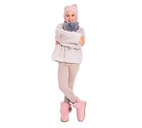 SOFTSAIL Leggings con forro polar para niñas, leggings de algodón para niños, pantalones cálidos escolares para niños, leggings con forro polar para niños, pantalones térmicos para niña, pantalones de