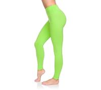 SOFTSAIL - Leggings de algodón para Mujer Cintura Alta Control del Vientre Deportes Gimnasio Fitness Pantalones elásticos para Mujer Color sólido Tallas Grandes Lima 38 LWP