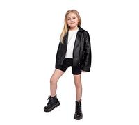SOFTSAIL Leggings Niña Mallas De Ciclismo Algodón Corto Deportivo Danza Gimnástica Transpirable Y Cómodo Elástico Negro 9 años