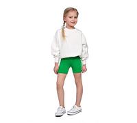 SOFTSAIL Leggings Niña Mallas De Ciclismo Algodón Corto Deportivo Danza Gimnástica Transpirable Y Cómodo Elástico Verde 3 años