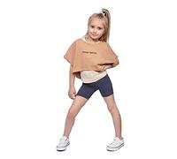 SOFTSAIL Leggings Niña Mallas De Ciclismo Algodón Corto Deportivo Danza Gimnástica Transpirable Y Cómodo Elástico Jeans 10 años