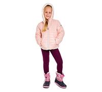 SOFTSAIL Leggings térmicos para niña, de algodón, con forro, para invierno, morado, 3 años