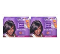 SoftSheen-Carson Dark and Lovely Healthy Gloss 5 Alisador hidratante sin lej a con manteca de karit Super 2 unidades