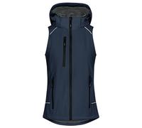 Softshell de Mujer Chaleco Impermeable Transpirable Capucha Viento Hasta 3XL