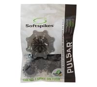 SOFTSPIKES Pulsar Fast Twist 3.0 Grey Picos de Golf, Gris/Negro, Clamshell of 1 Set