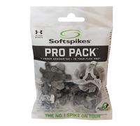 SoftSpikes Under Armour S3/Tour Flex Pro Pack - 18 Unidades, Plateado/Blanco
