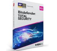 Software de seguridad Bitdefender Total Security Multidispositivo 5 equipos 1 licencia física