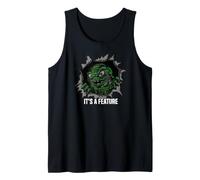 Software Developer Bug Monster It's A Feature Camiseta sin Mangas