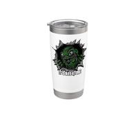 Software Developer Bug Monster It's A Feature Vaso térmico de acero inoxidable de doble pared