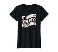 Software Developer It Works On My Machines Camiseta gráfica económica
