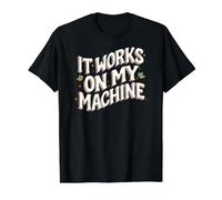 Software Developer It Works On My Machines Camiseta gráfica económica