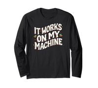 Software Developer It Works On My Machines Manga Larga