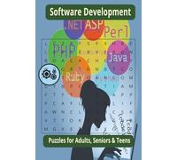 Software Development Word Search Puzzle Book: Word Searches with Easy to Read Print about Software Development, Computer Programing , Coding and More ... Gift for Vacations, Holidays and Free Times