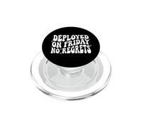 Software Engineer Deployed On Friday No Regrets PopSockets PopGrip para MagSafe
