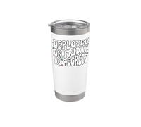 Software Engineer Deployed On Friday No Regrets Vaso térmico de acero inoxidable de doble pared