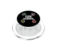 Software Engineer Introvert Code Cats Silence PopSockets PopGrip para MagSafe