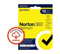 Software NORTON 360 Premium (10 Dispositivos - 1 año - Smartphone, PC y Tablet - Formato Digital)