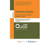Software Quality: Future Perspectives on Software Engineering Quality : 13th International Conference, SWQD 2021, Vienna, Austria, January 19-21, 2021, Proceedings