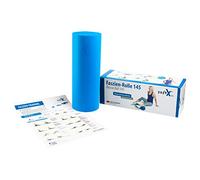 softX Faszien Trainingsgerät Rolle - Cilindro de gomaespuma para Fitness, Color Azul, Talla 40 x 14.5 cm