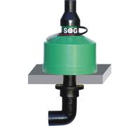 Sog ii tipo a (c2/c3/c4) variante de piso de ventilación de inodoro de 12v
