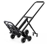 soges Carro de transporte con ruedas para transportar materiales de construcción y productos alimenticios, plegable, capacidad de carga máxima de hasta 150 kg