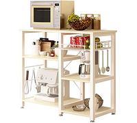 soges Estante de Cocina Estante de Horno microondas, Multi-función Utensilios de Cocina Estantes de Almacenamiento,W5S-MP-SF