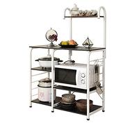 soges Estante de cocina Estante de horno microondas, Multi-función Utensilios de cocina Estantes de almacenamiento