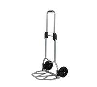 sogesfurniture Carretilla de Mano Plegable,Saco de aleación de Aluminio Camión Carro de Carretilla de Equipaje portátil con manija telescópica y Ruedas,Capacidad de Carga: 70 kg,BHEU-KT-2021