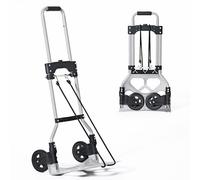 SogesHome Carretilla Plegable de Aluminio para escaleras, Plataforma de Carga con Almohadillas Antideslizantes, Carrito Plegable, Carrito de Mano, KT-2022-SH-01