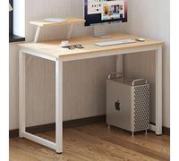 SogesHome Escritorio de Computadora Mesas para Ordenador 100 cm x 50 cm Escritorios Muebles de Oficina Mesa de Mesa de Oficina de Madera y Acero
