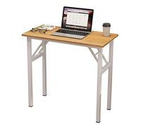 SogesPower - Mesa Plegable, Mesa para Ordenador, mesas Plegables de Alto Rendimiento para Oficina en casa, estación de Trabajo, Oficina de Estudio, Mesa de conferencias para Oficina en casa