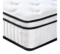 SogesSleep Colchón híbrido de 10 pulgadas, tamaño individual, colchón de cama individual con muelles ensacados, colchón de firmeza media para alivio de presión, fuerte soporte de borde, CertiPUR-US y
