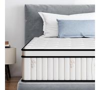 SogesSleep Colchón individual, colchón híbrido de 10 pulgadas en una caja, colchón individual de muelles ensacados, colchón de firmeza media para alivio de presión, fuerte soporte de borde