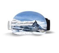 SOGGLE Pictures Matterhorn - Gafas de esquí (microfibra, talla única), color blanco