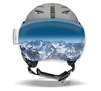 SOGGLE Vizor - Visera protectora para casco de esquí, color Vizor 02 Mountains